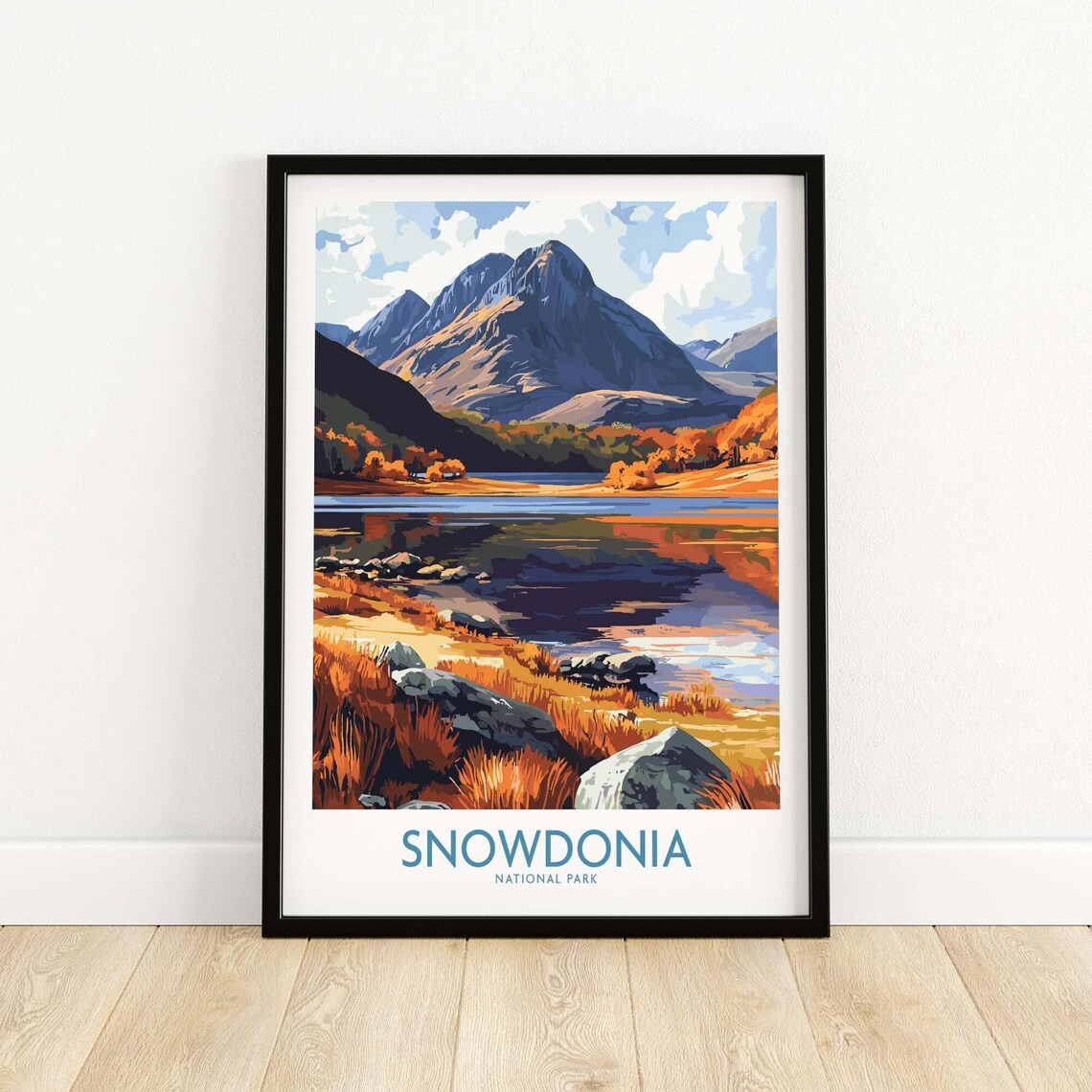 Snowdonia National Park - Vintage Travel Poster - Image 5