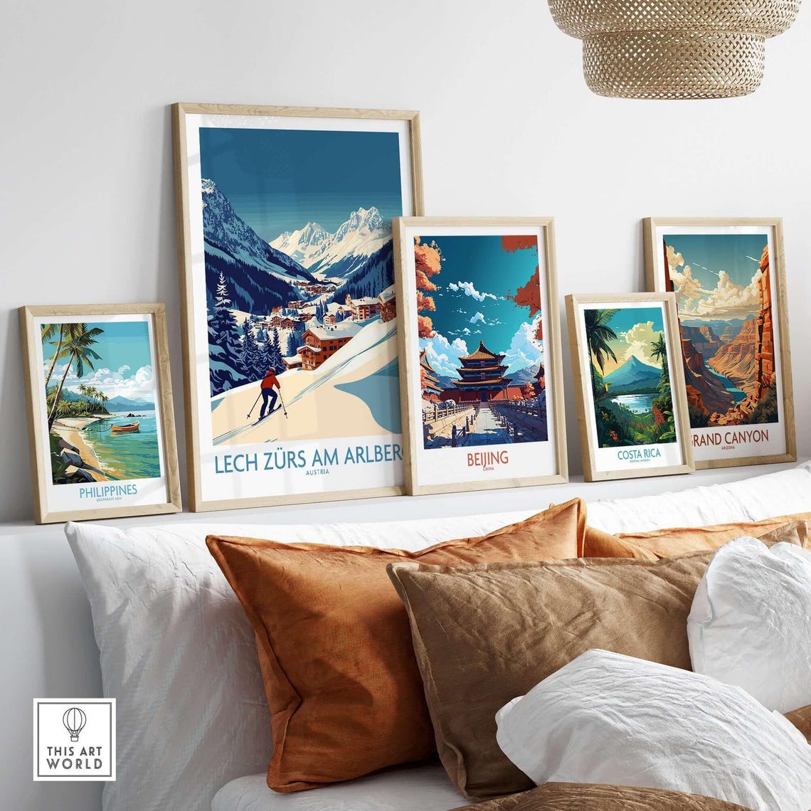 Ski Wall Art, Lech Zrs Am Arlberg Ski Lodge - Image 3