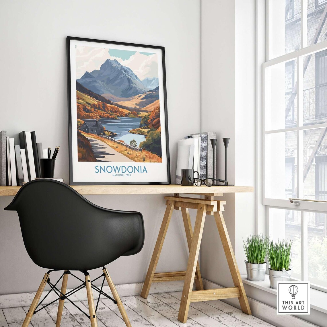 Snowdonia National Park, Wales Travel Poster - Image 4