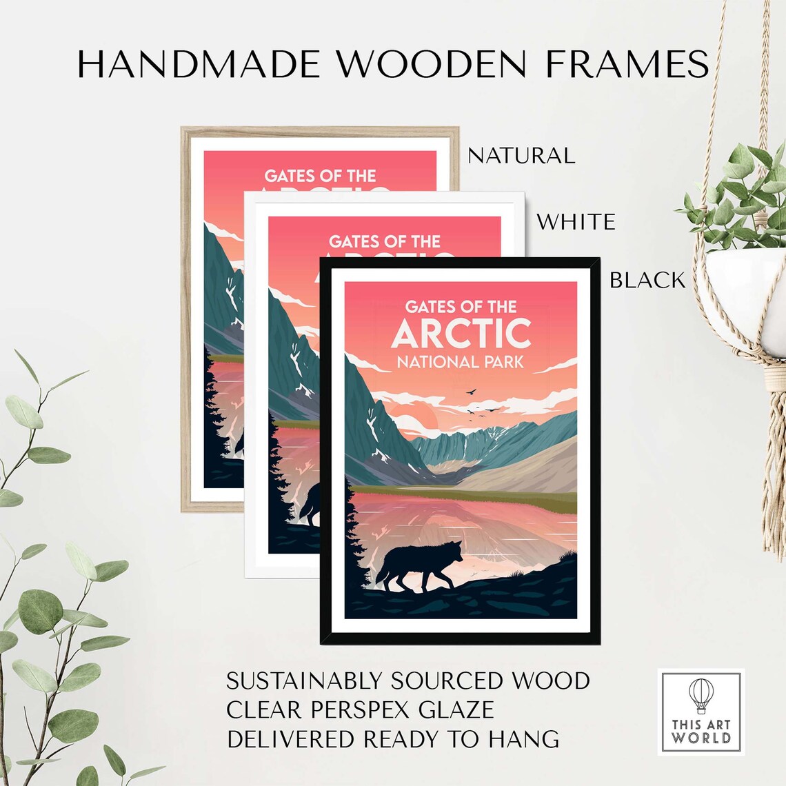 Gates of the Arctic Travel Poster, National Park - Image 2