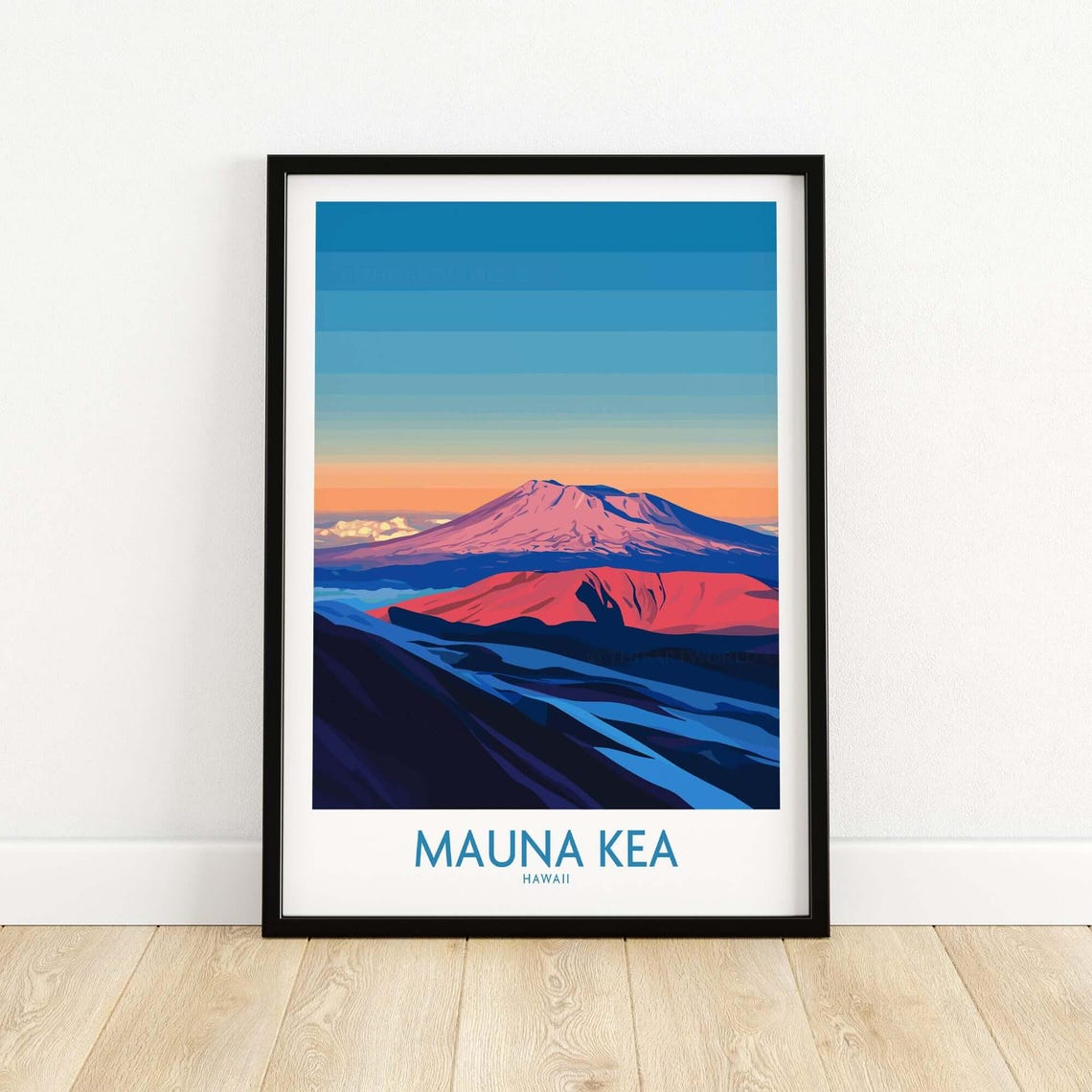 Mauna Kea, Hawaii Travel Poster - Image 5
