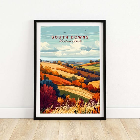 South Downs National Park - Travel Poster