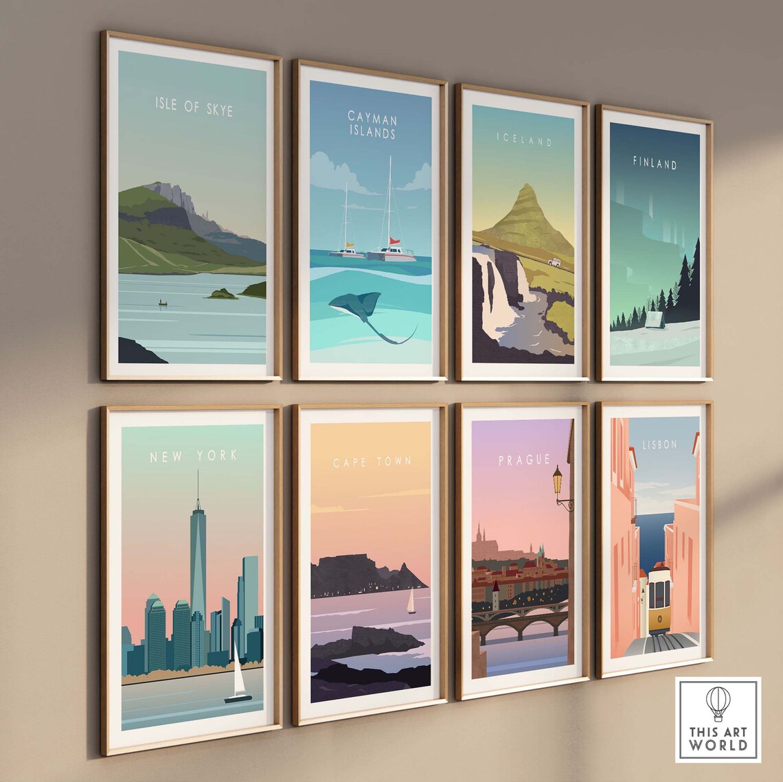 Isle Of Skye Travel Poster, Scotland Wall Art - Image 3