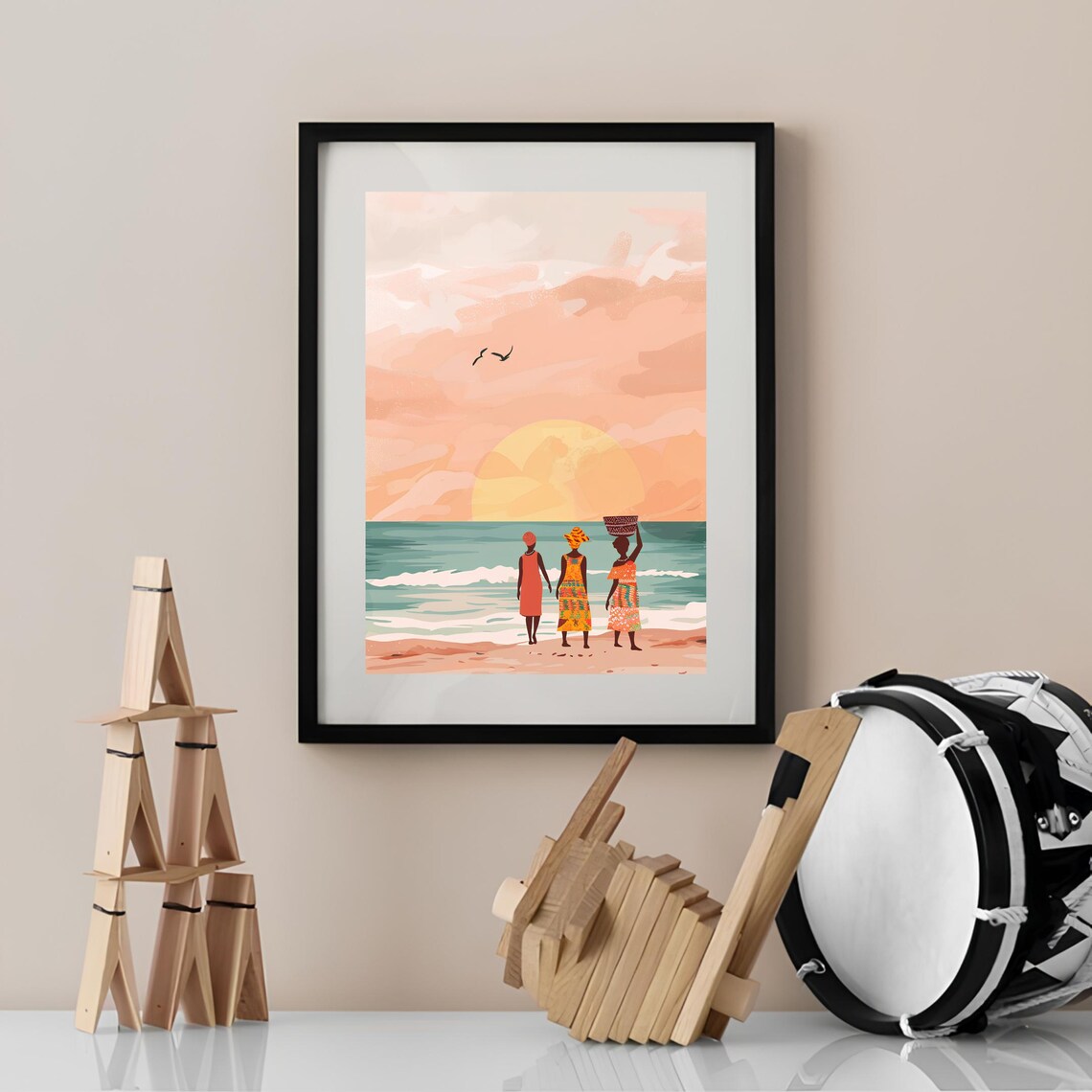 Ghana Travel Poster, Accra African Nursery Art Print - Image 3