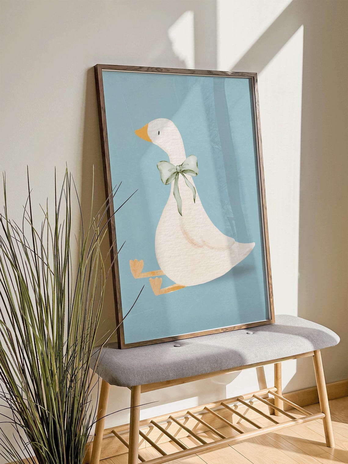 Silly Goose Nursery Decor, Boys Room Print - Image 4