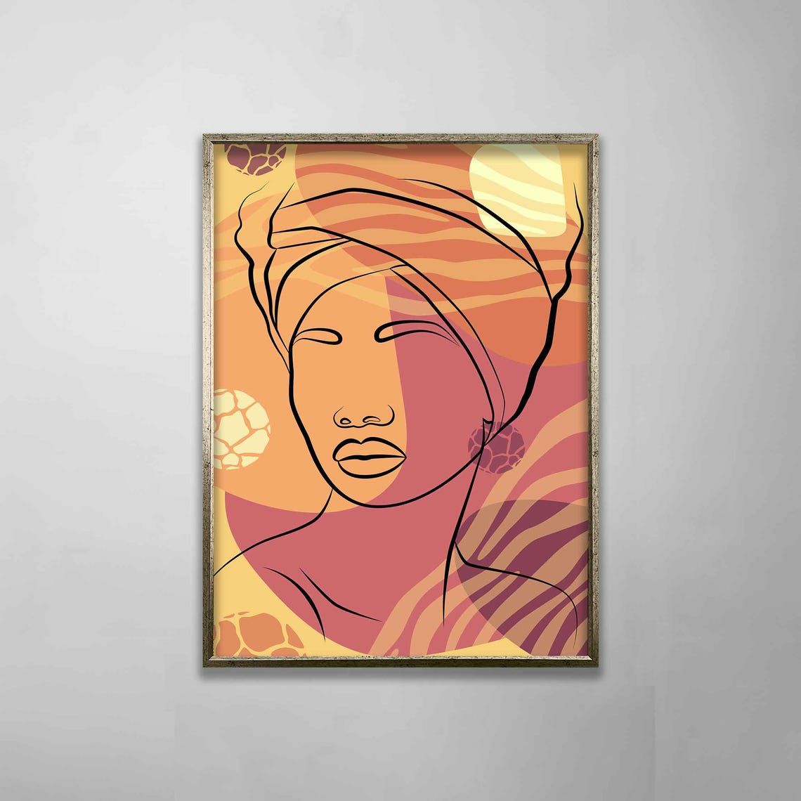 Modern Woman Wall Art Modern Woman Print Woman Woman Wall Decor Woman Wall Art Woman Painting - Image 3