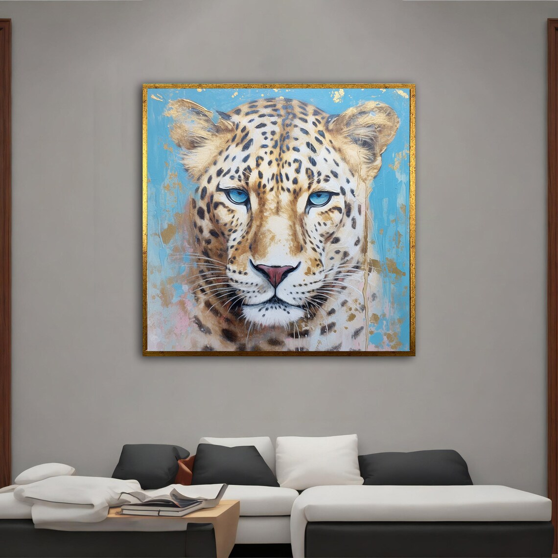 Leopard Print, Colorful Leopard Wall Art - Image 5