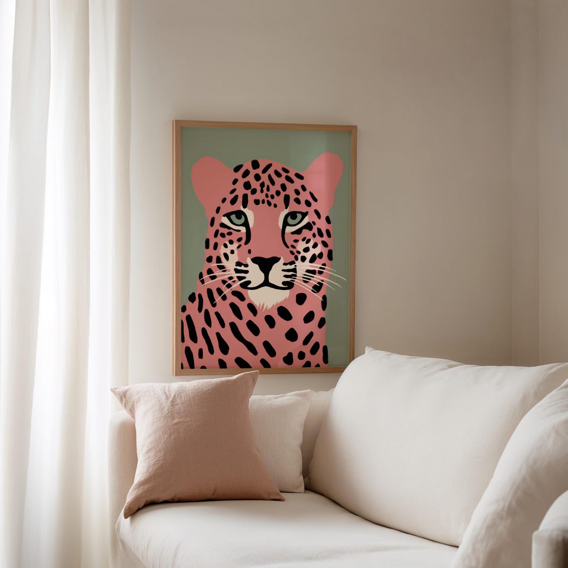 Art Retro Stylish Animal For Bold Eclectic Home Dcor Instant In 5x7 11x14 16x20 18x24 24x36 - Image 2