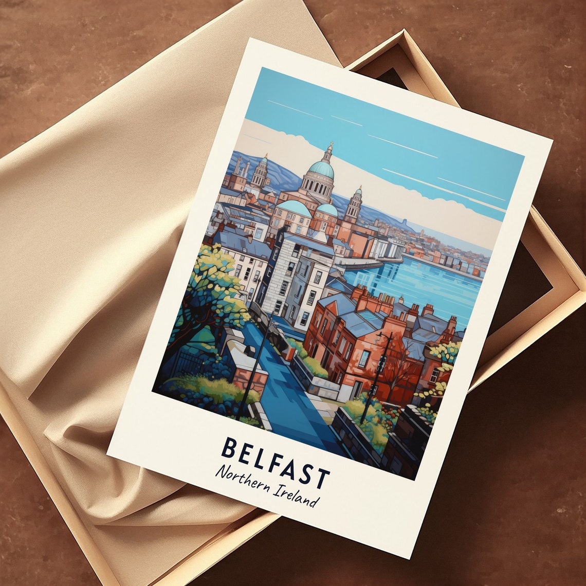 Belfast Northern Ireland Travel Print Wall Art Belfast Northern Ireland City Print Belfast Northern Ireland Travel Gift Belfast - Image 3