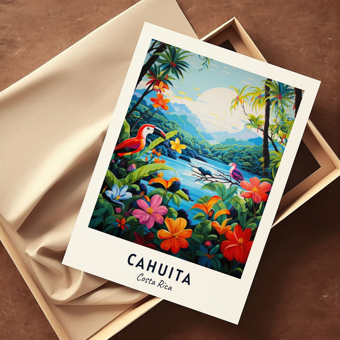 Cahuita Travel Print Wall Art Cahuita Costa Rica City Print Cahuita Travel Gift Cahuita City Poster Travel Gift - Image 3