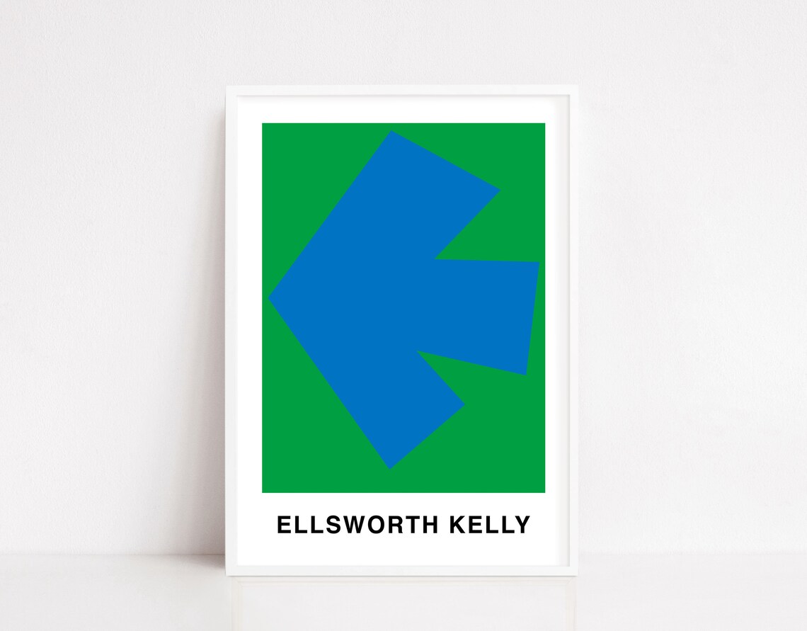 Ellsworth Kelly Abstract Modern Art Print
