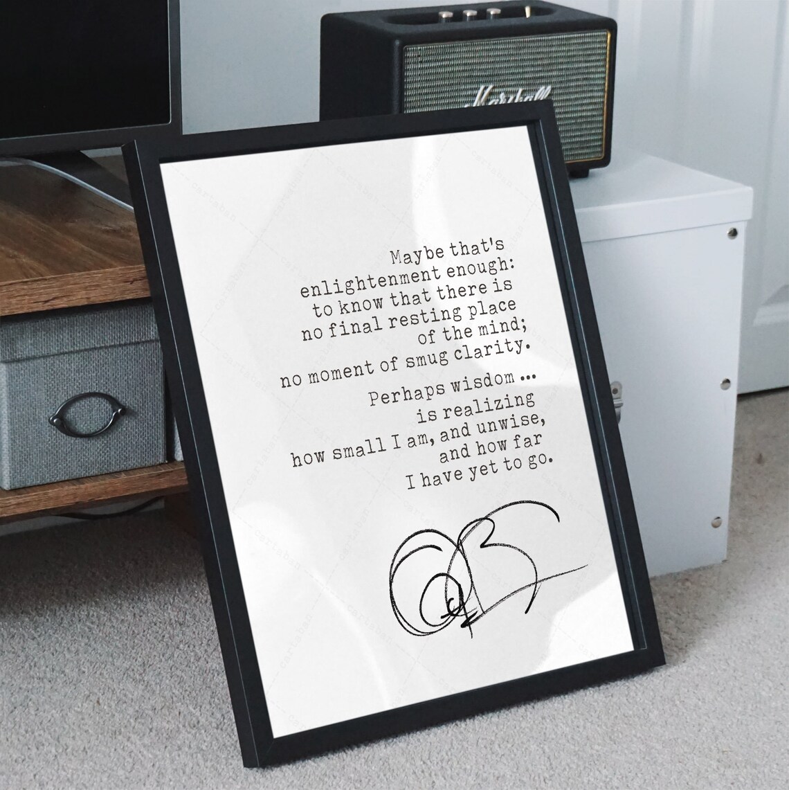 Anthony Bourdain Quote, Typography Art Print - Image 2