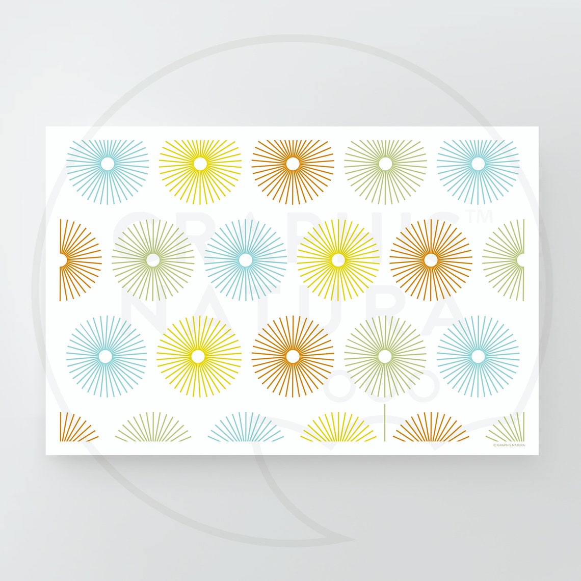 Minimalist Flower Art Print Colorful Modern Botanical Art Print Earth Tone Flower Wall Art Geometric Flower Poster Art Modern Decor - Image 2