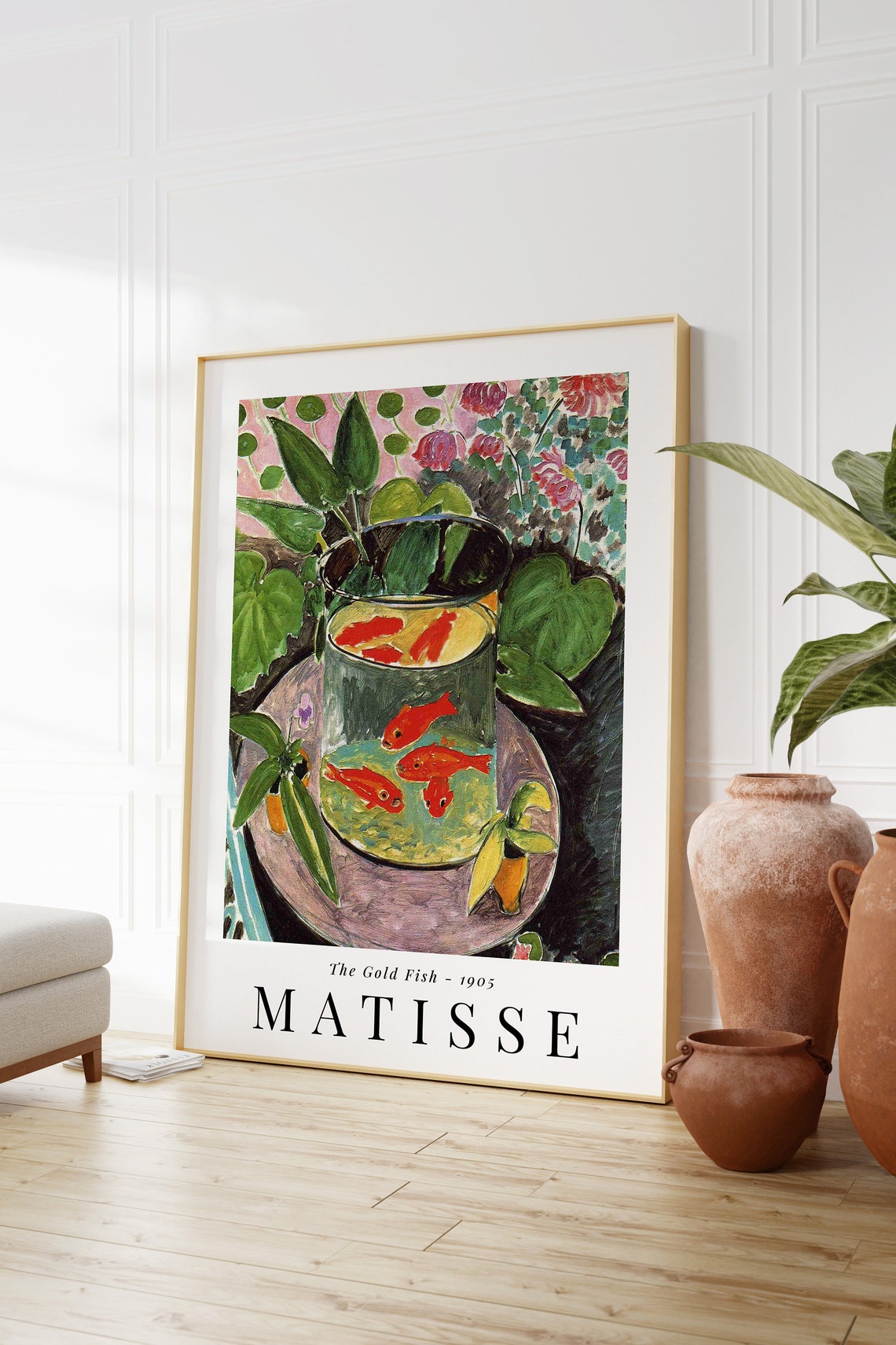 Henri Matisse The Gold Fish Poster Modern Abstract Print Famous Gallery Artwork Impressionism Print Home Wall Art Decor Gift For Her - Image 2