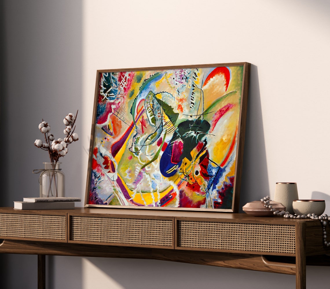 Wassily Kandinsky Improvisation 35 Colorful Abstract Art Poster - Image 2
