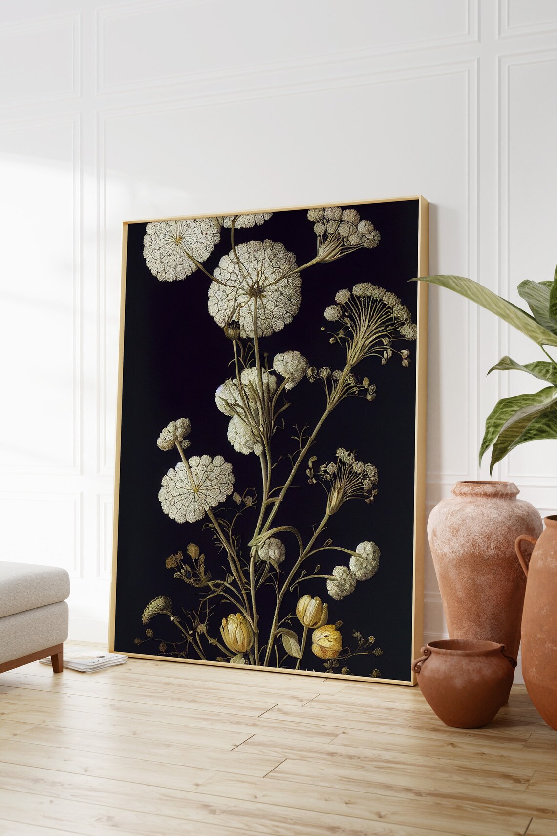 Vintage Floral Artwork, Botanical Wall Art Print - Image 2