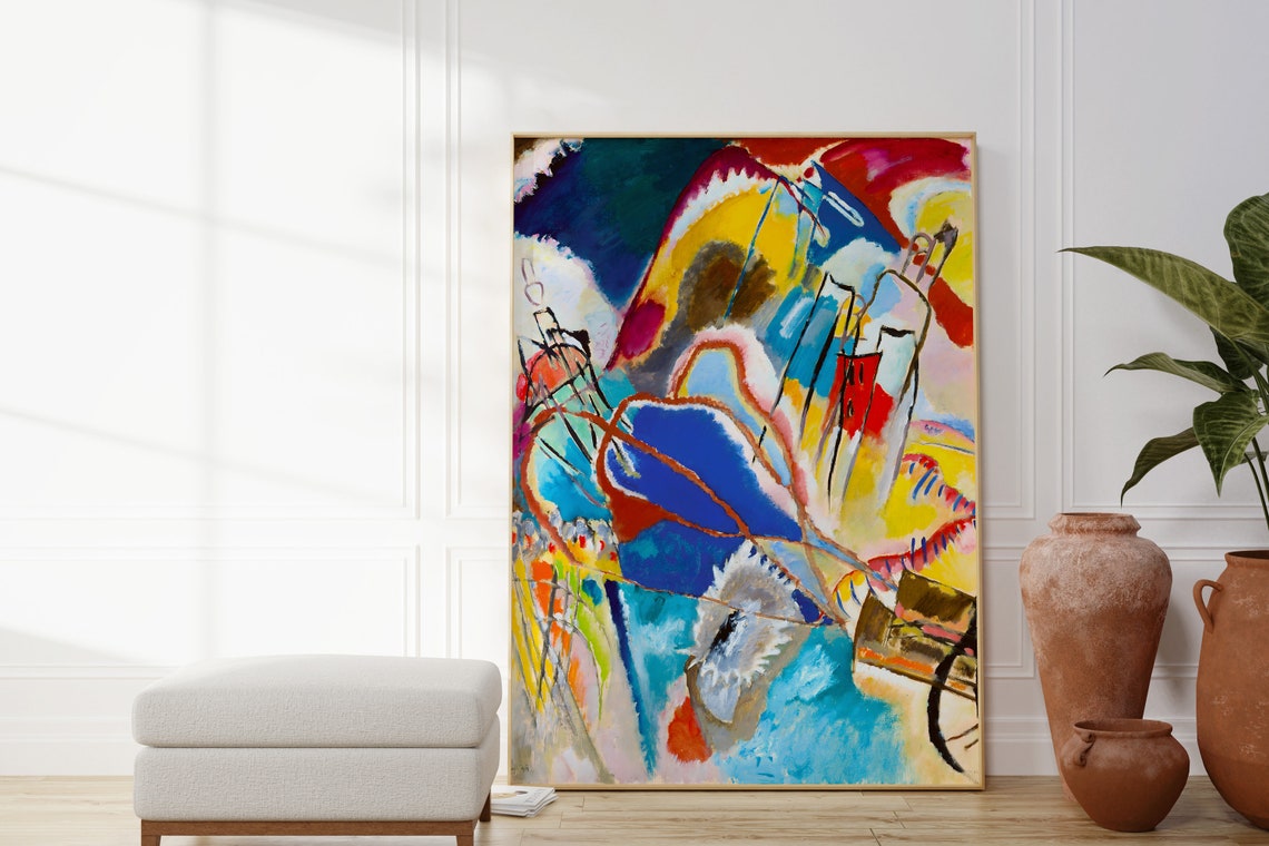 Wassily Kandinsky Improvisation 30 Vibrant Abstract Art Poster - Image 2