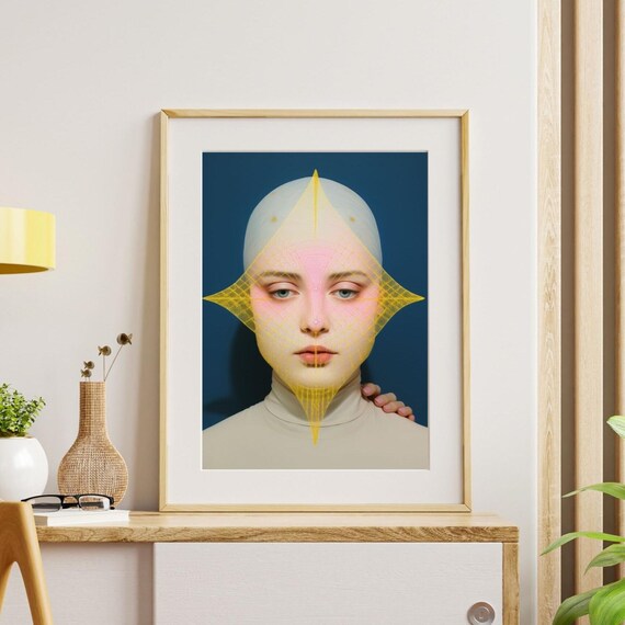 Shoulder Unique Canvas Art Print