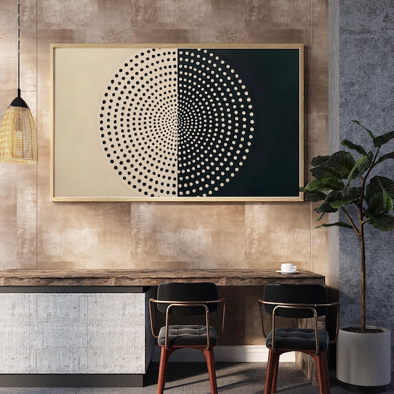 Abstract Aboriginal Style Tribal Art Print