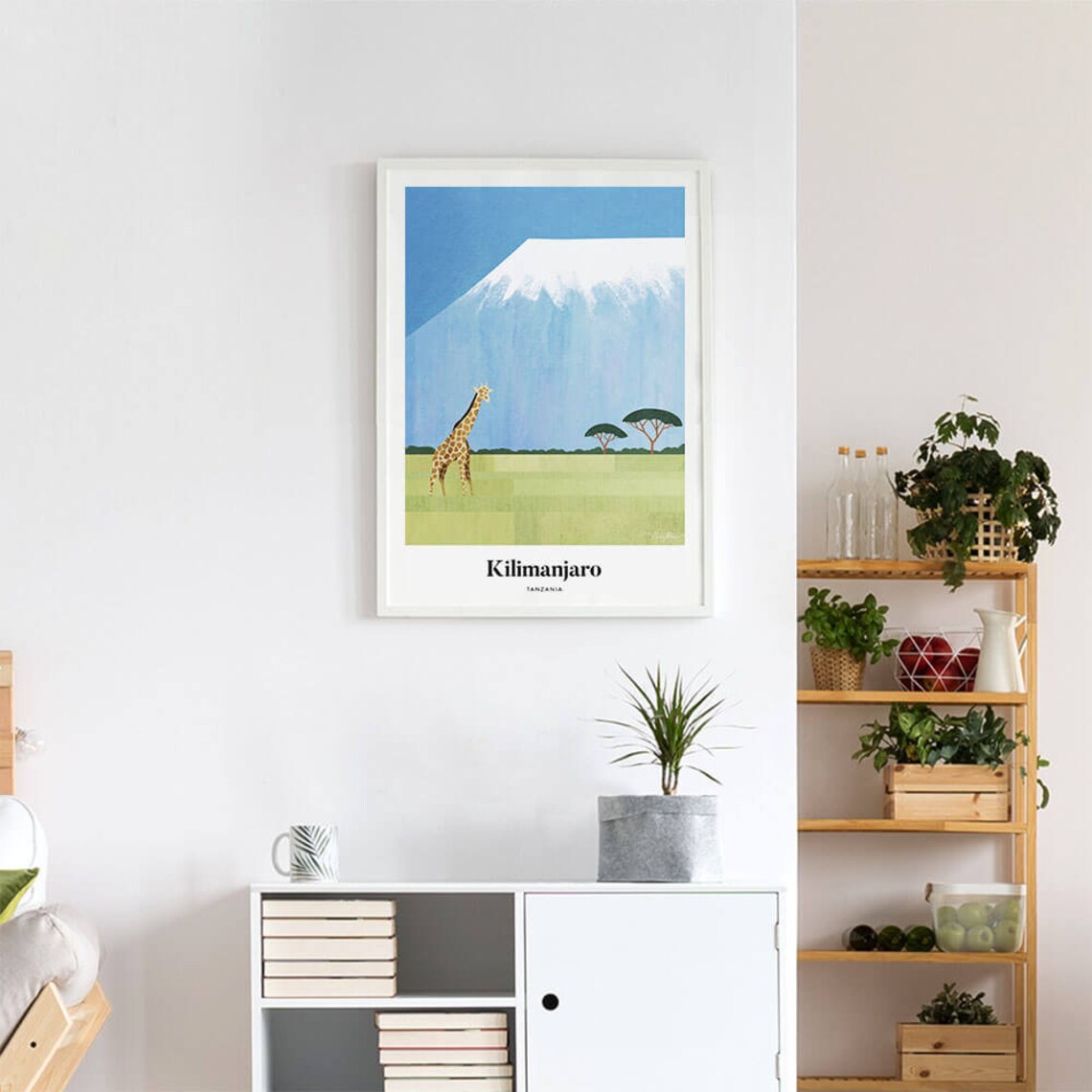 Kilimanjaro by Henry Rivers, Travel Poster - Image 4