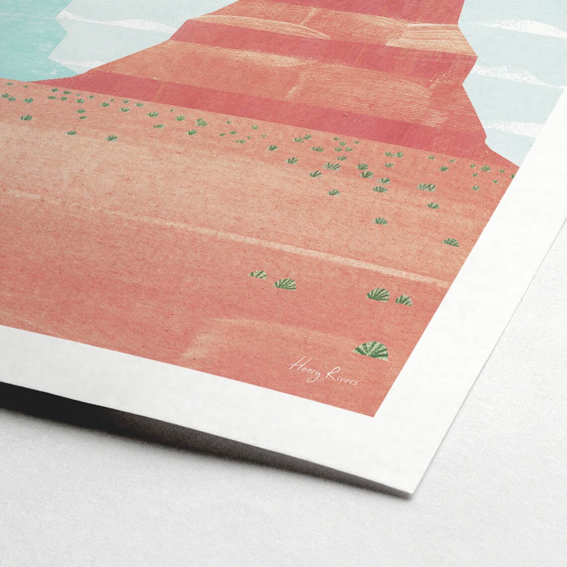 Monument Valley By Henry Rivers Art Print - Image 2