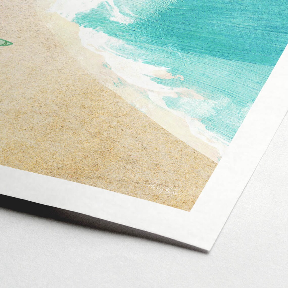 Surf Girl By Henry Rivers, Surf Beach Art Print - Image 2