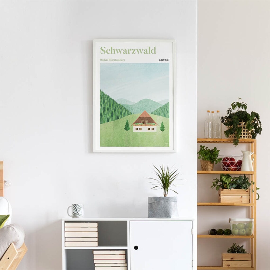 Schwarzwald by Henry Rivers, Black Forest Art Print - Image 4