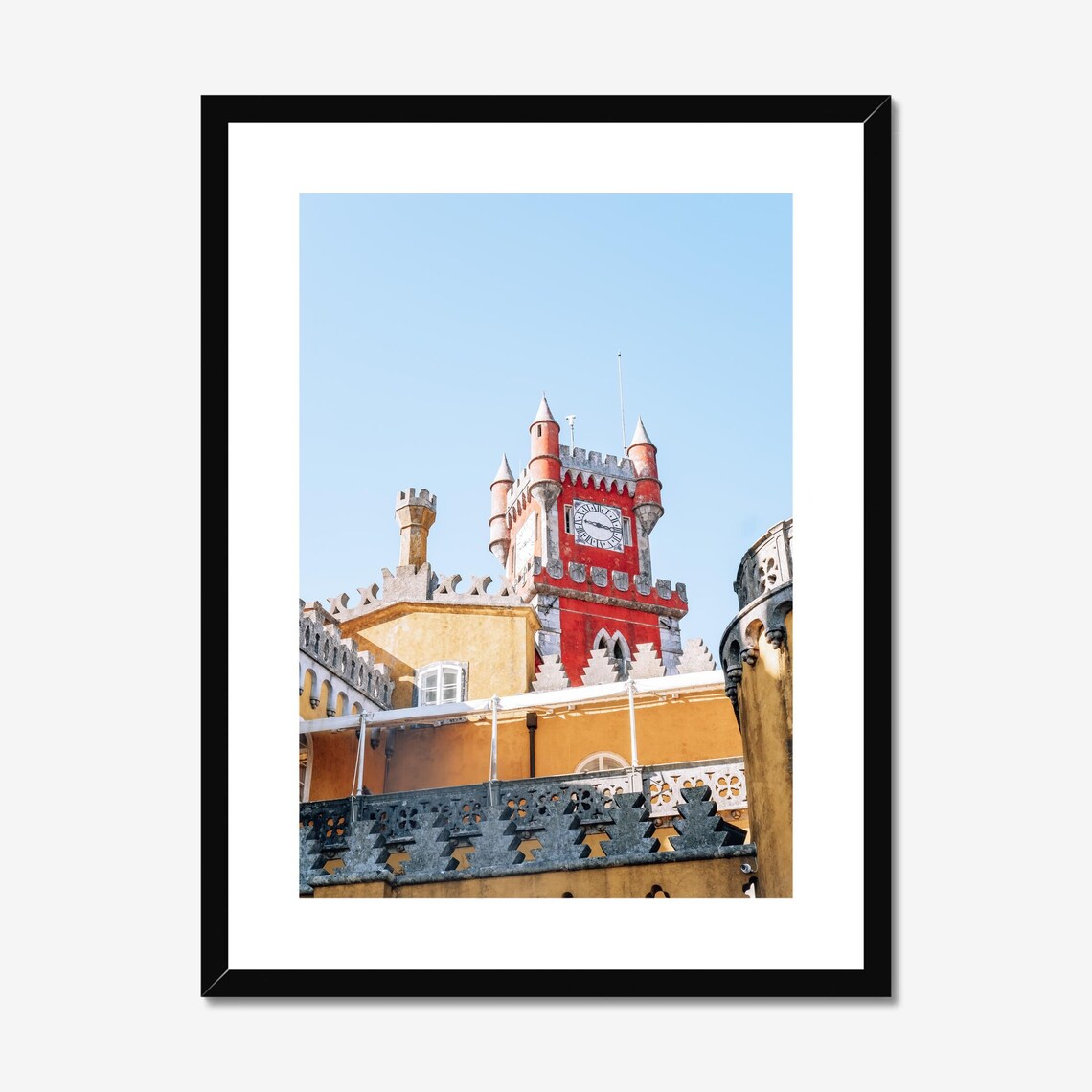 Pena Palace, Sintra Portugal Travel Poster
