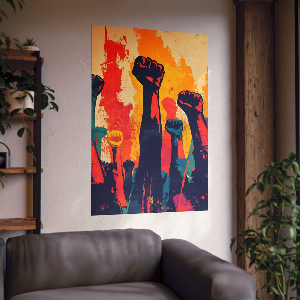 Protest Poster, Political Statement Art Print - Image 2