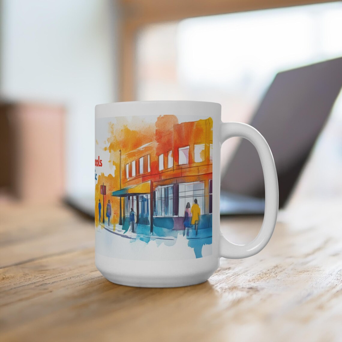 Public Schools Are Public Goods Statement Mug - Image 2