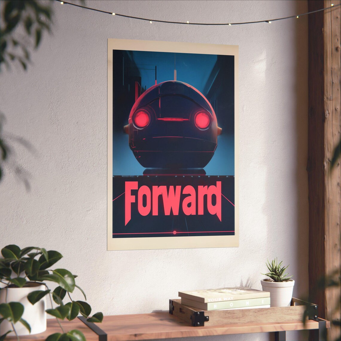 Forward Poster, Inspirational Home Office Decor - Image 4