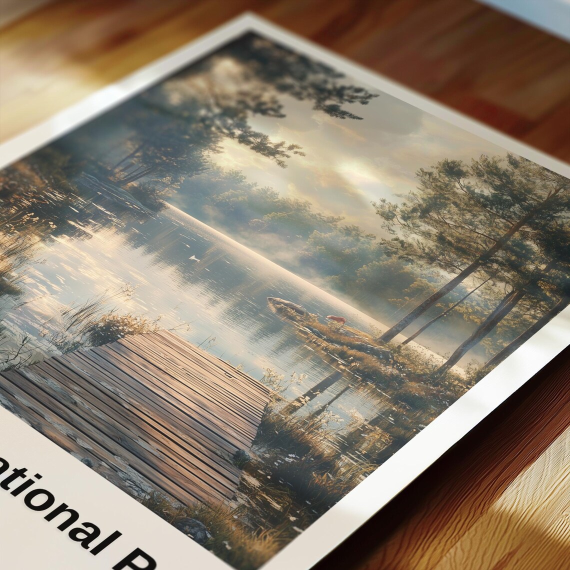 Narachanskinationalpark Travel Poster, Belarus - Image 2