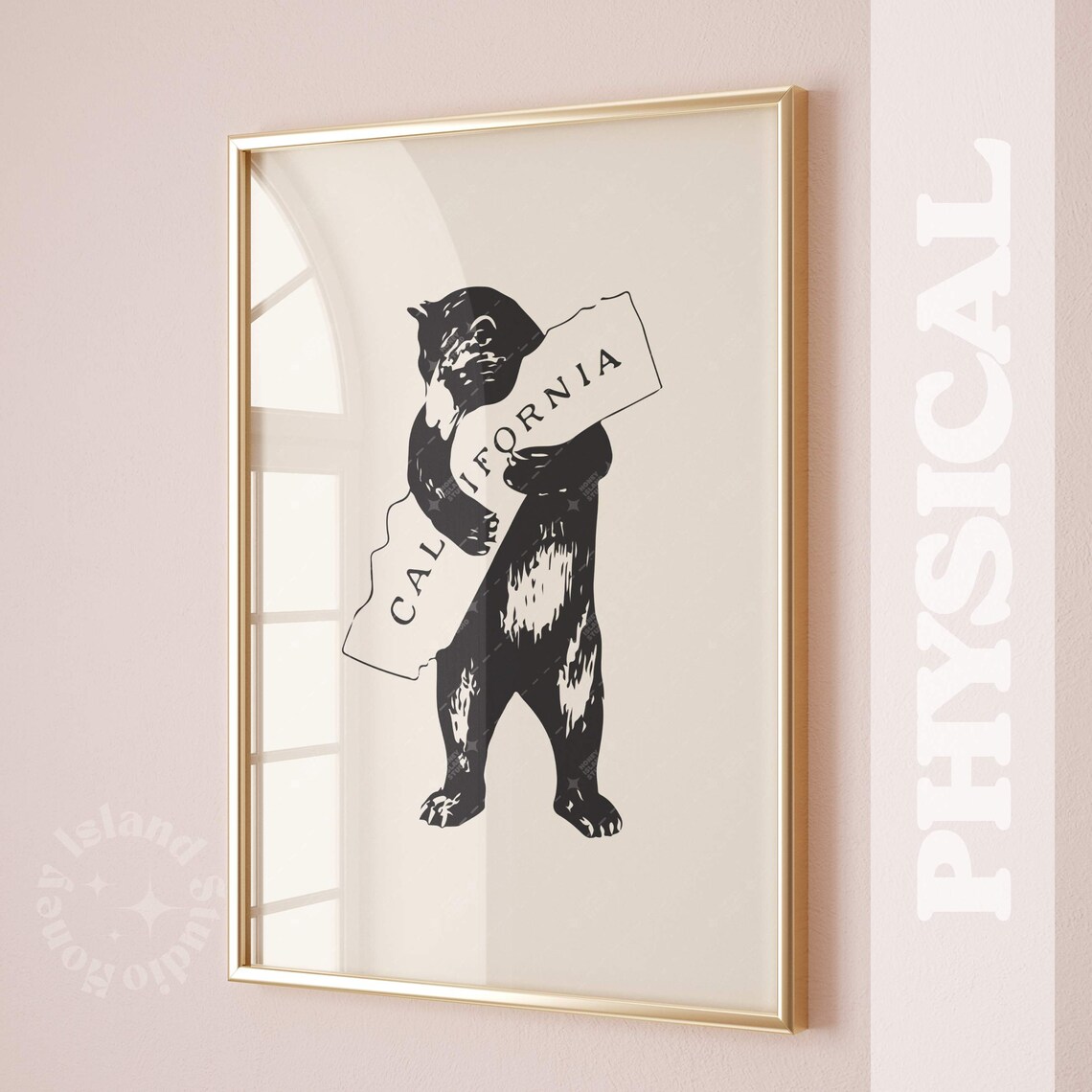 Bear Hug Surf Art Print