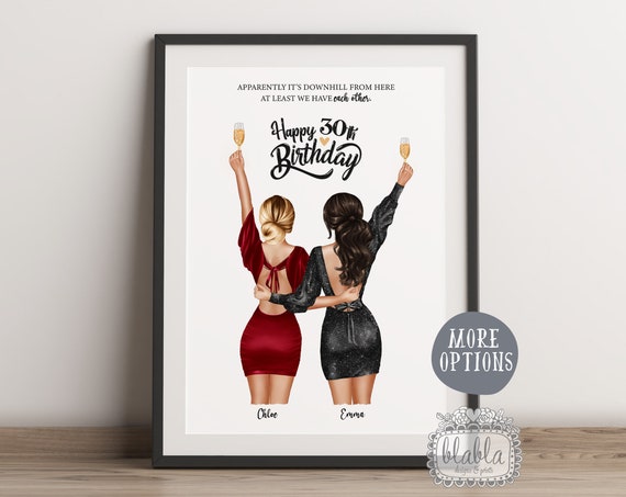 30th Birthday Gift Friend Gift Friend Birthday Gift Best Friend Gift Friend Gift Friend Wall Art Birthday Gift Personalised Gift