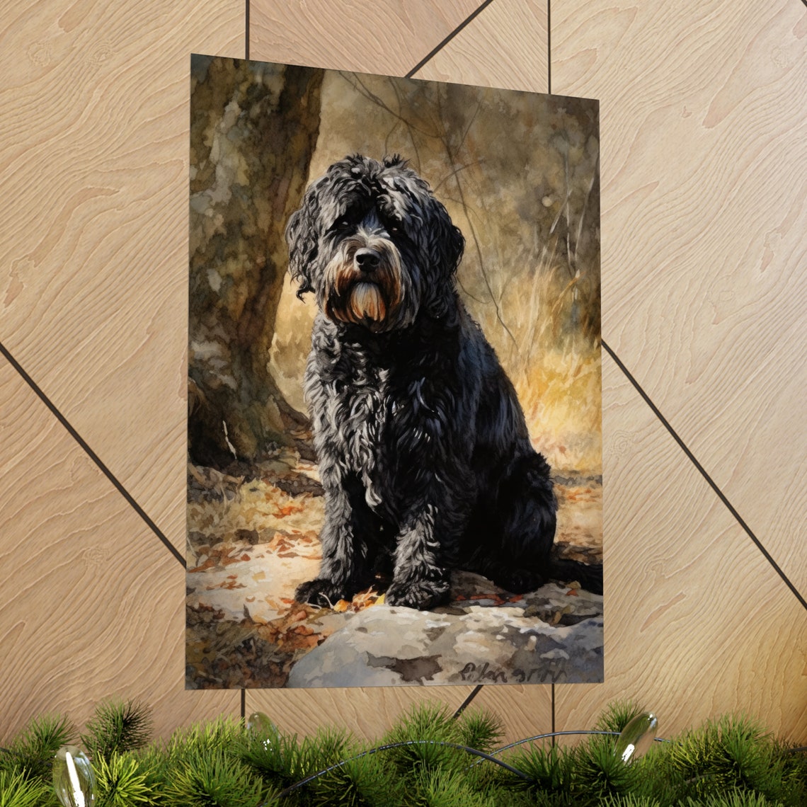 Puli Dog Art Print Dog Wall Art Animal Art Print Animal Art Poster Dog Lover Gift Colorful Animal Wall Art Cool Dog Art - Image 2