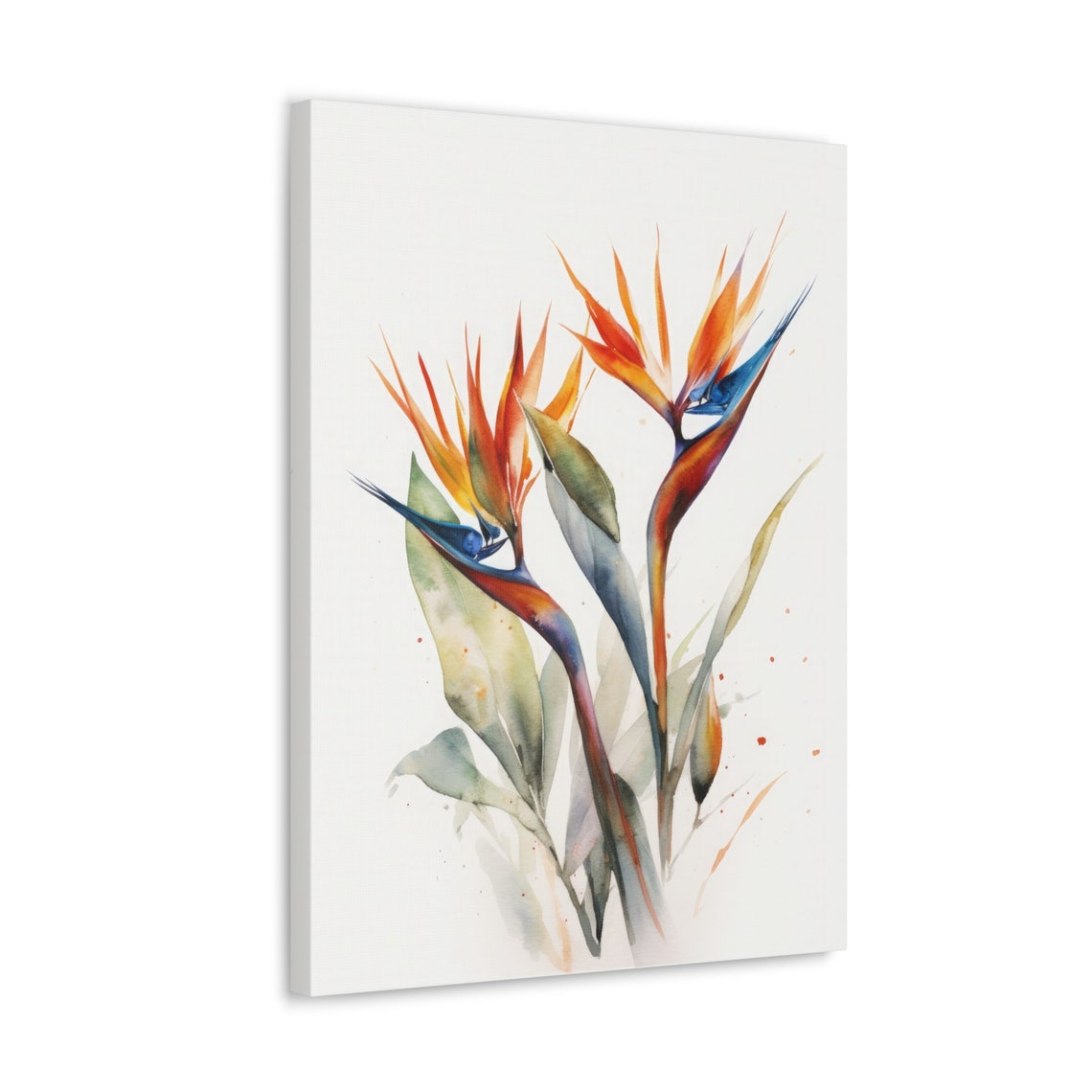 Bird Of Paradise Flower Print Flower Painting Flower Dcor Floral Art Print Floral Wall Art Painting Floral Artwork Botanical - Image 2
