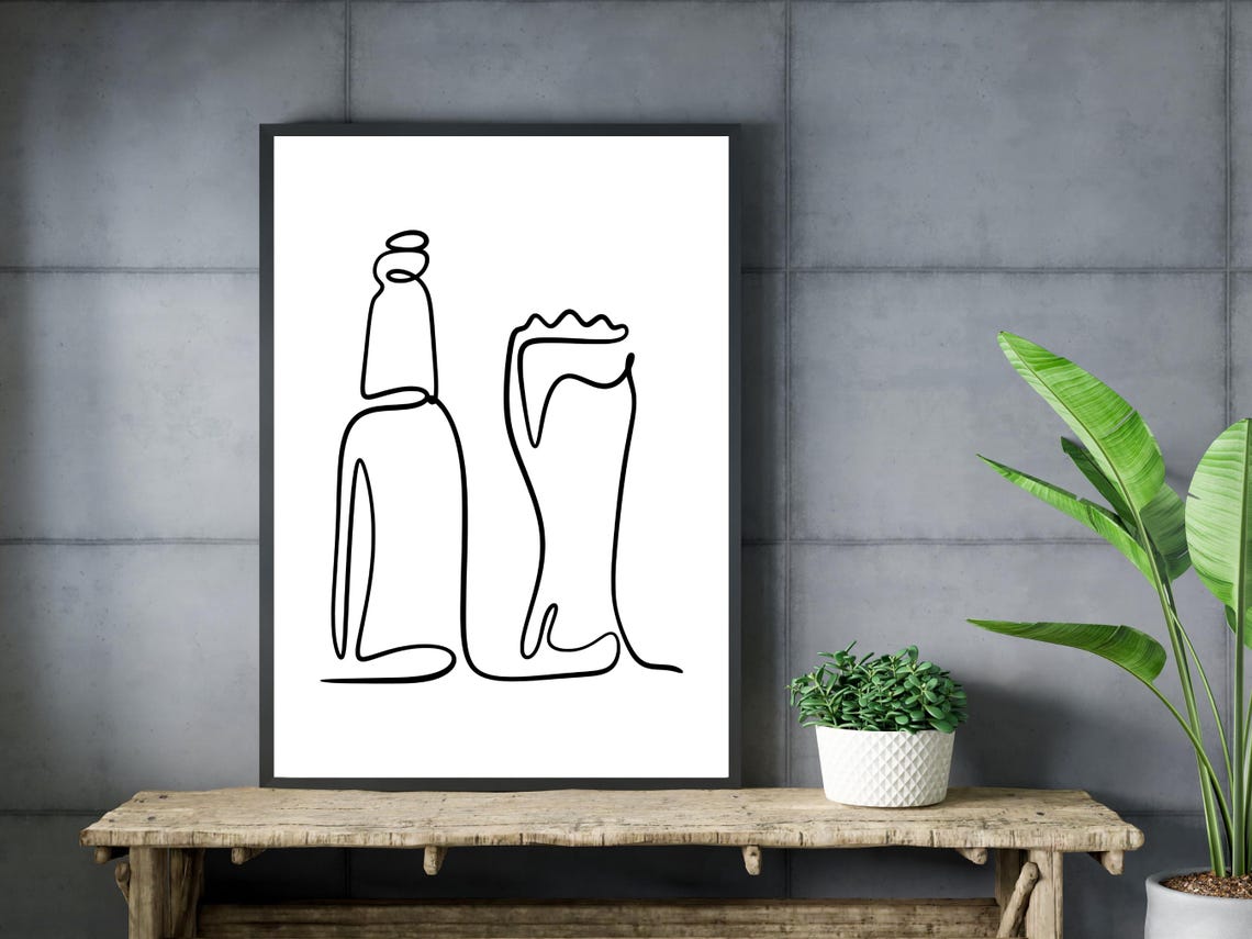 Beer Line Art - Image 3