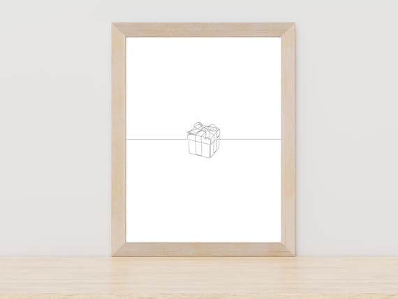Present Line Art