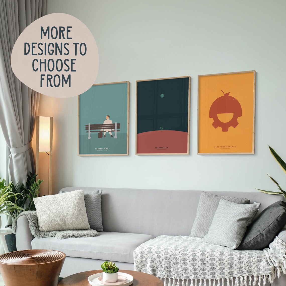 The Martian Minimalist Movie Poster, Wall Art Print - Image 2