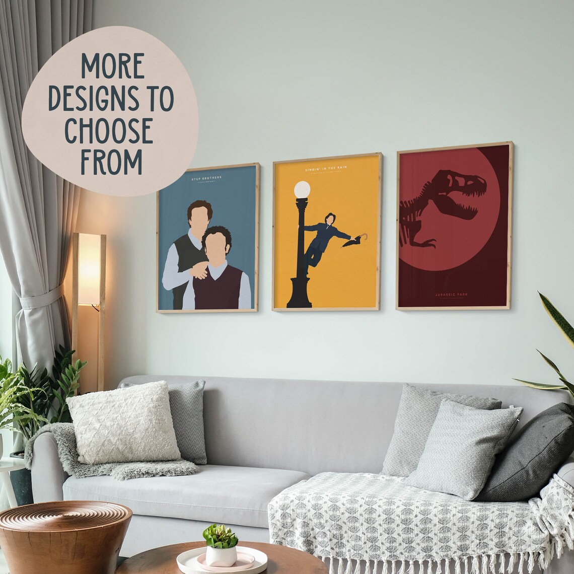 Singin In The Rain Gene Kelly Lamp Post Minimalist Musical Poster - Image 2