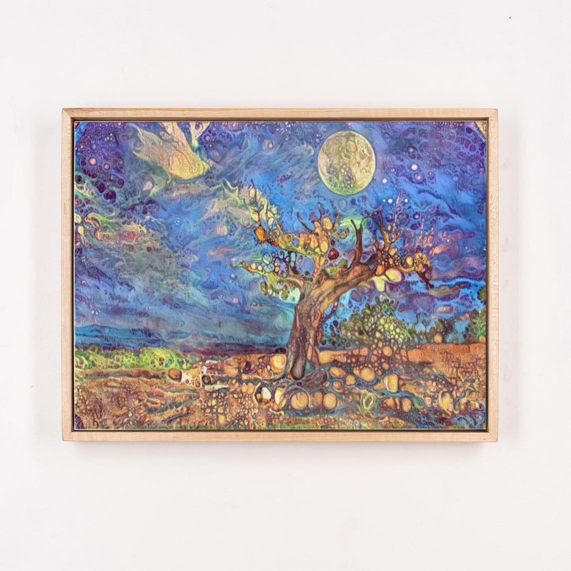 Magical Modern Landscape With Old Tree Wall Art Nature Decor Nature Wall Decor Nature Wall Decor Nature Print - Image 4