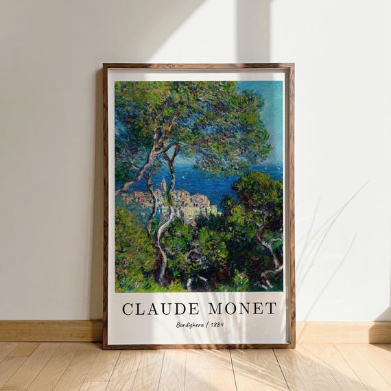 Claude Monet Bordighera, Classic Art Print