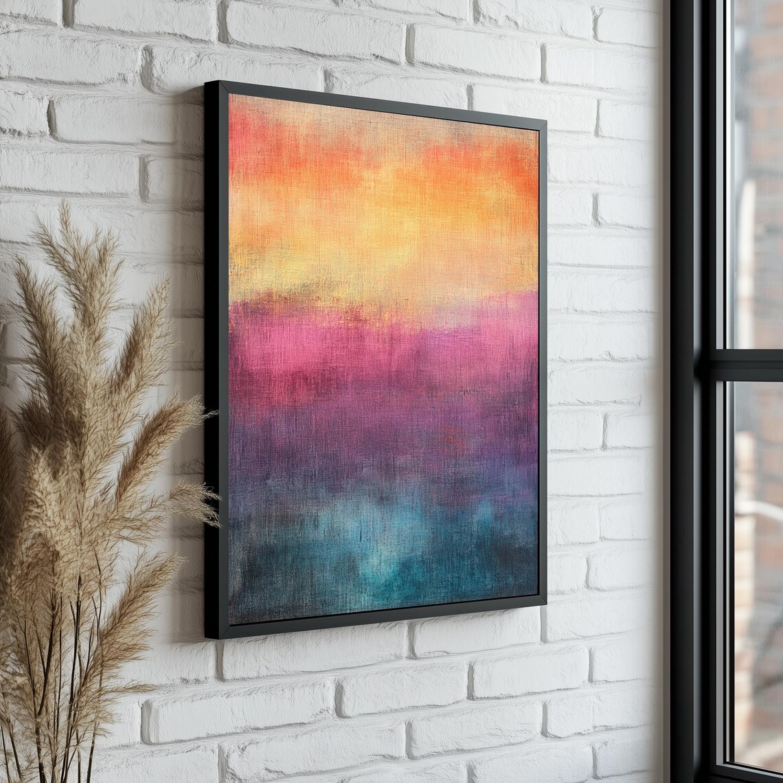 Mark Rothko Minimalist Abstract Art Print