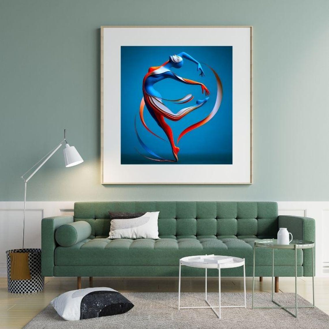 Dancing Woman Wall Art Illstrasyon Dancer Wall Art Minimalist Dancer Wall Art Pdf Files Print Dancer Wall Art - Image 2