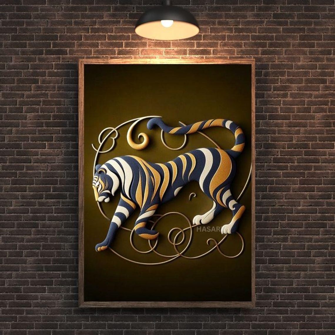 Leopard Wall Art Illstrasyon Leopard Wall Artpdf Files Print Minimalist Wall Art Downoadable Wall Art Exotic Wildlife Bold Theme - Image 2