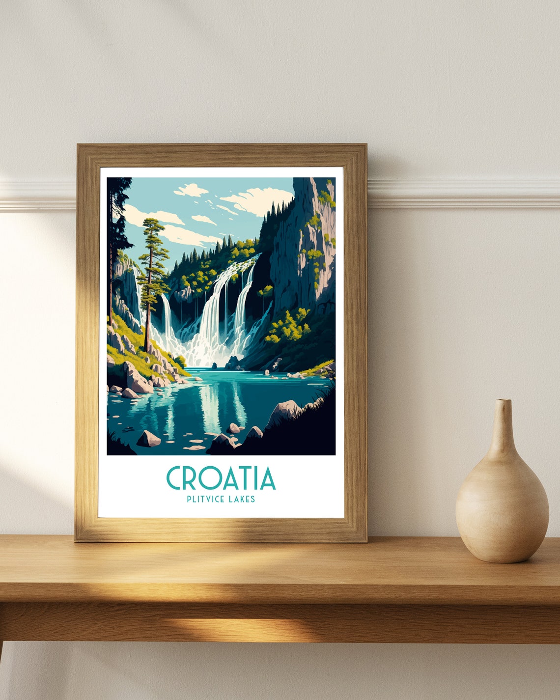 Croatia Travel Print Croatia Print Croatia Poster Croatia Travel Print Travel Poster Dubrovnik Poster Dubrovnik Print - Image 3