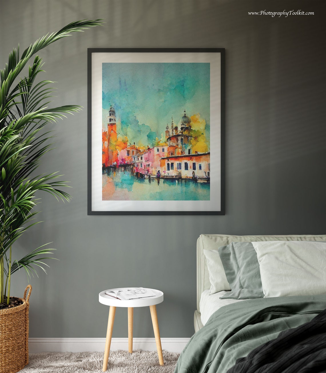 Venice Art Print Venice Wall Art Venice Poster Art Venice Art Venice Travel Poster Venice Print Italy Art Italy City Print - Image 3