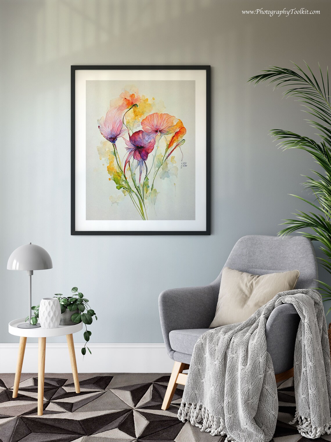 Wildflowers Botanical Wall Art Print for Home Decor - Image 6