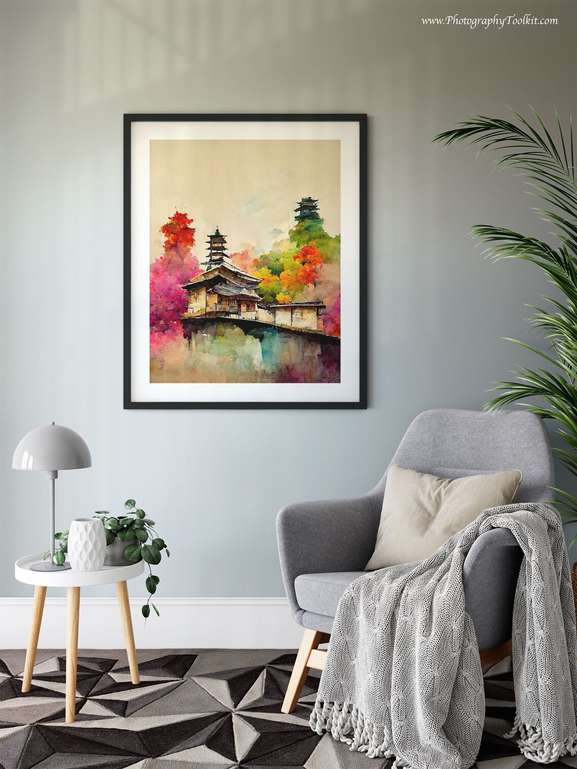 Kyoto Japan Vintage Travel Poster, Japanese Art Print - Image 6