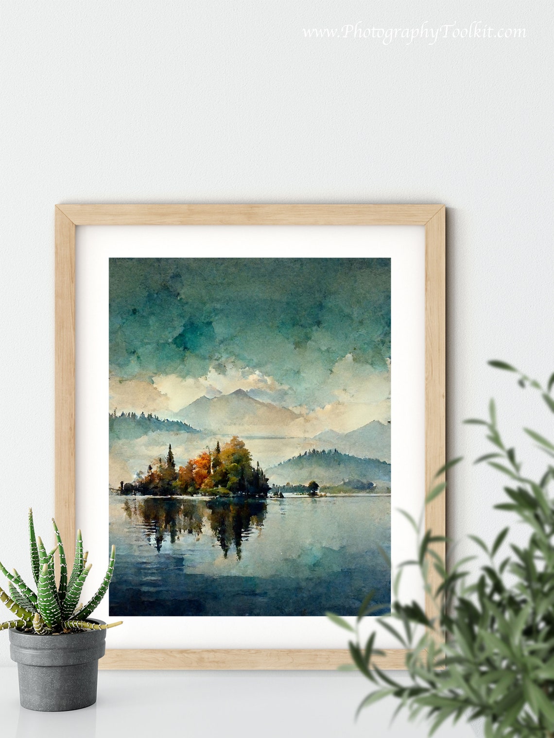 Lake House Wall Art Lake House Decor Lake House Art Lake Life Wall Art Lakehouse Wall Art Lake House Painting Neutral Lake Picture - Image 5